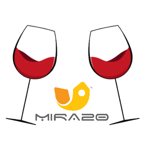 Cheers Wine Sticker by Mira20