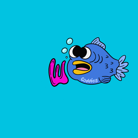 Happy Fish GIF by Coddies