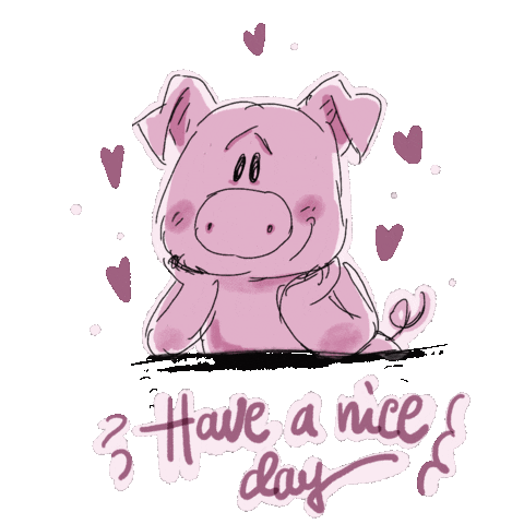 Have A Nice Day Love Sticker