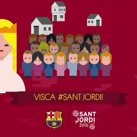 santjordi GIF by FC Barcelona