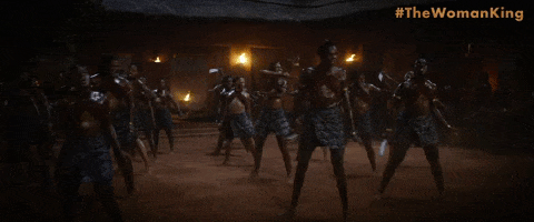 The Woman King GIF by Sony Pictures