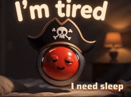 Tired Sleep GIF by InfiNFT Royale