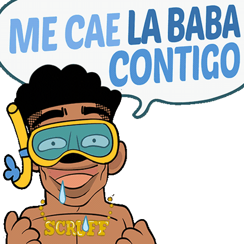 Baba Love Sticker by SCRUFF