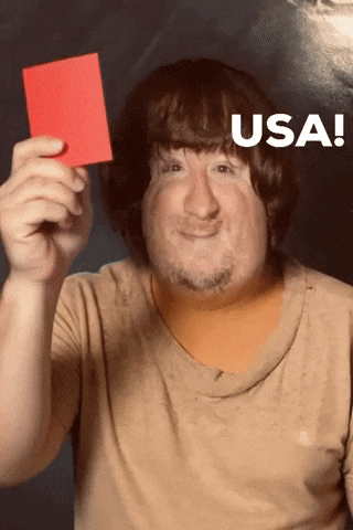 Red Card Soccer GIF
