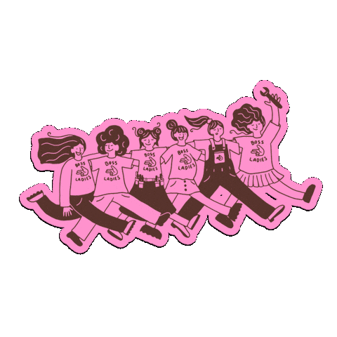 Go Your Own Way Skills Sticker by Boss Ladies