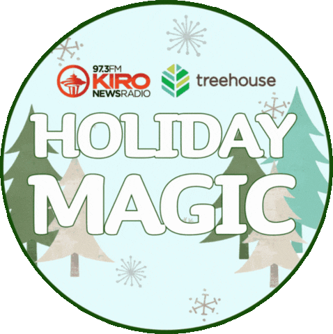 Holiday Magic Seattle Sticker by KIRO Radio