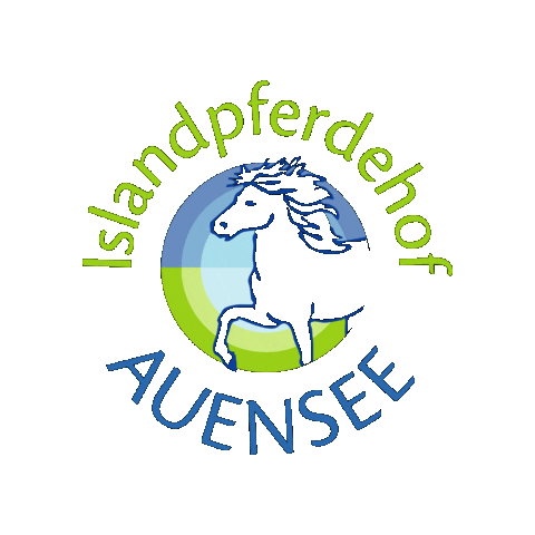 Islandpferde Auensee Sticker