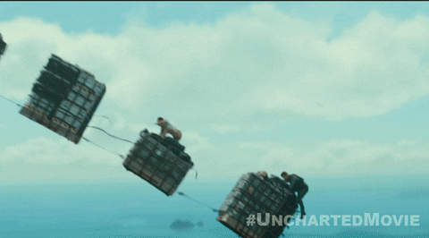 Tom Holland Plane GIF by Uncharted - Find & Share on GIPHY