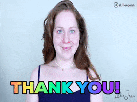 Thank U GIF by Lillee Jean