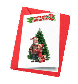 Christmas Day Friends Sticker