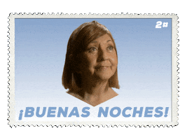 Buenas Noches Stamps Sticker