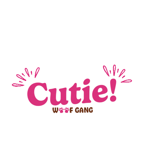 Cutie Sticker by Woof Gang Bakery & Grooming