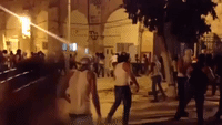 Clashes at Al Aqsa Mosque