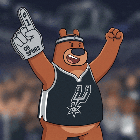 Finals Spurs GIF by My Neighbor Alice