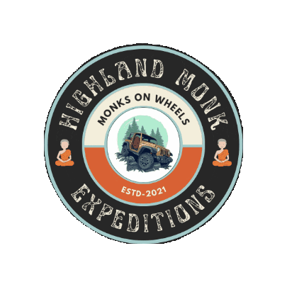 Highland Monk Sticker