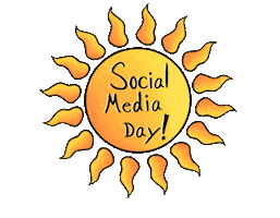 Social Media Sun Sticker by Brandware