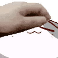 Petting Cat GIF