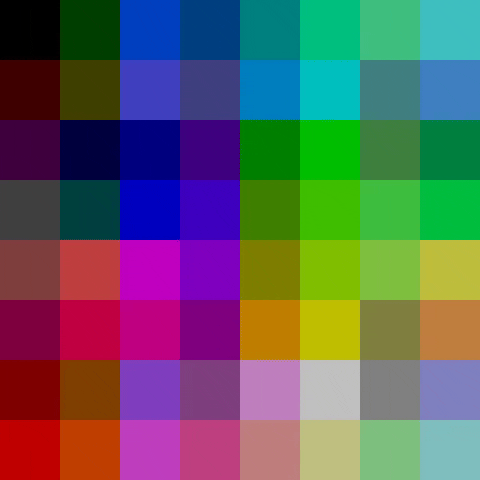 Pixel Rainbow GIF by amaurs