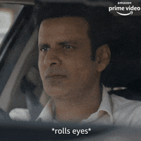 Eyeroll Driving GIF by primevideoin