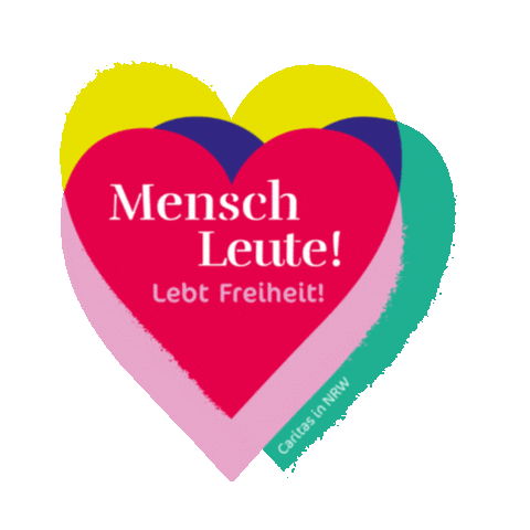 Lebe Freiheit Sticker by Bistum Münster