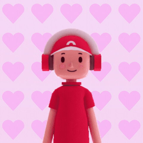 I Love You Heart GIF by Bytebuddy