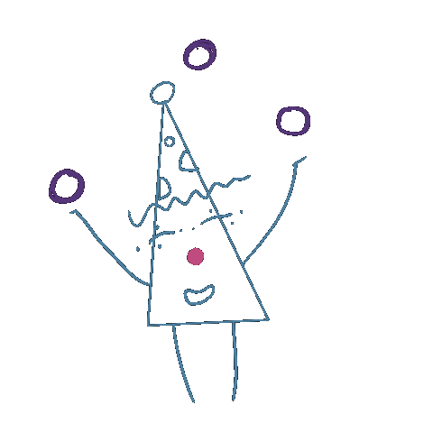 Celebrating Happy Birthday Sticker