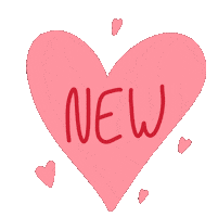 Heart New Post Sticker