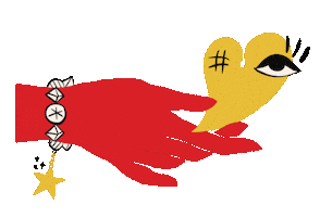 Heart Hand Sticker by anastrumpf