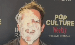 PopCultureWeekly whipped cream radio station kyle mcmahon pop culture weekly GIF