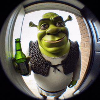 Shrek Waves Hand GIF