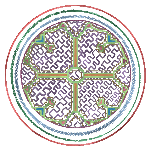 Time Snake Sticker