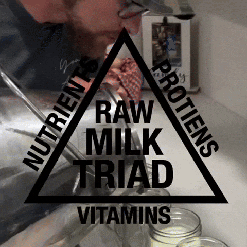 Raw Milk GIF