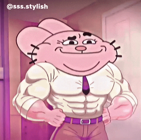 The Amazing World Of Gumball Chad GIF