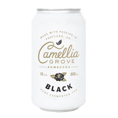 Camellia Grove Kombucha Sticker