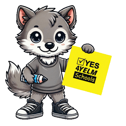 Wolf Mascot Sticker by AMW the studio