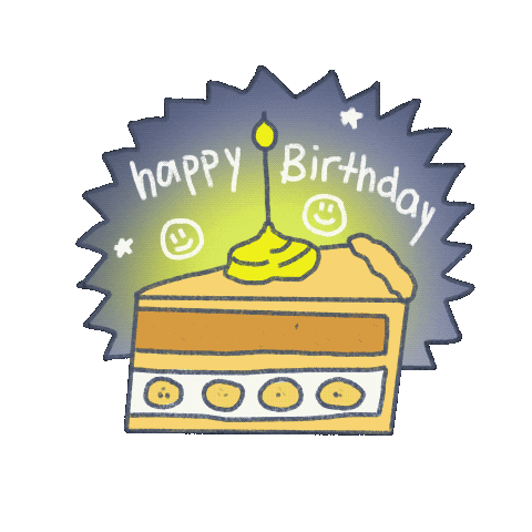Happy Birthday Party Sticker