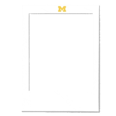 Photo Go Blue Sticker by University of Michigan