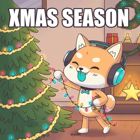 Merry Christmas GIF by WUFFI