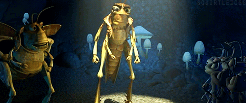 Image result for bugs life grasshopper gif