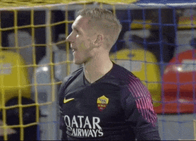 nervous serie a GIF by AS Roma