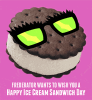 Ice Cream Sandwich Day GIF by Channel Frederator