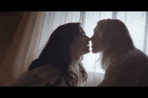 living out loud kiss GIF by Brooke Candy