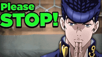 Please Stop Josuke Higashikata GIF