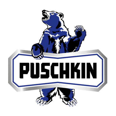 Puschkin Vodka Sticker
