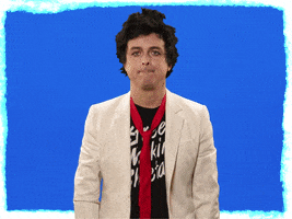 Billie Joe Armstrong Not Saying Anything GIF by Green Day