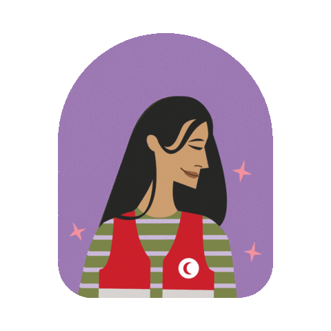 Maldivian Red Crescent Sticker