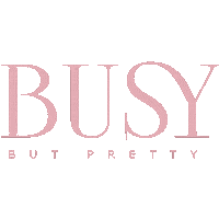 Fashion Beauty Sticker by BUSY BUT PRETTY