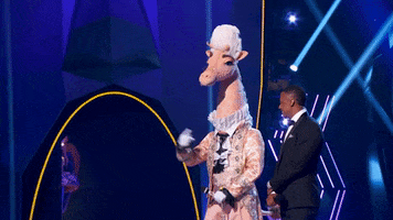 Giraffe GIF by The Masked Singer
