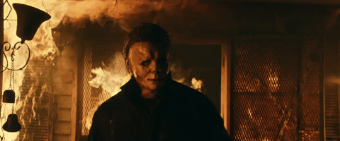 Michael Myers Fire GIF by Halloween