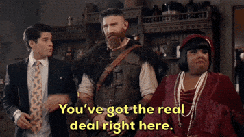 Im Right Here Real Deal GIF by CBS